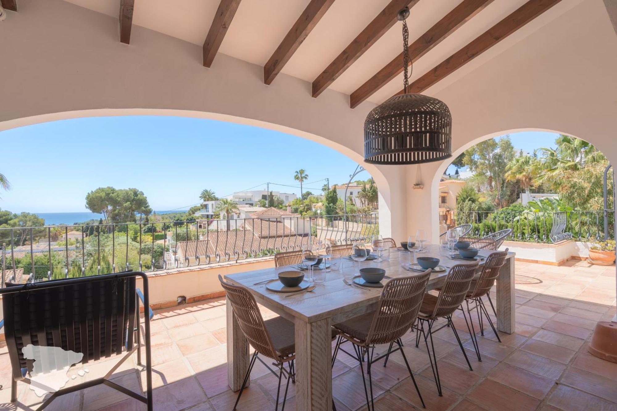 Costablancadreams Casa La Cereza In Moraira Vila Exterior foto