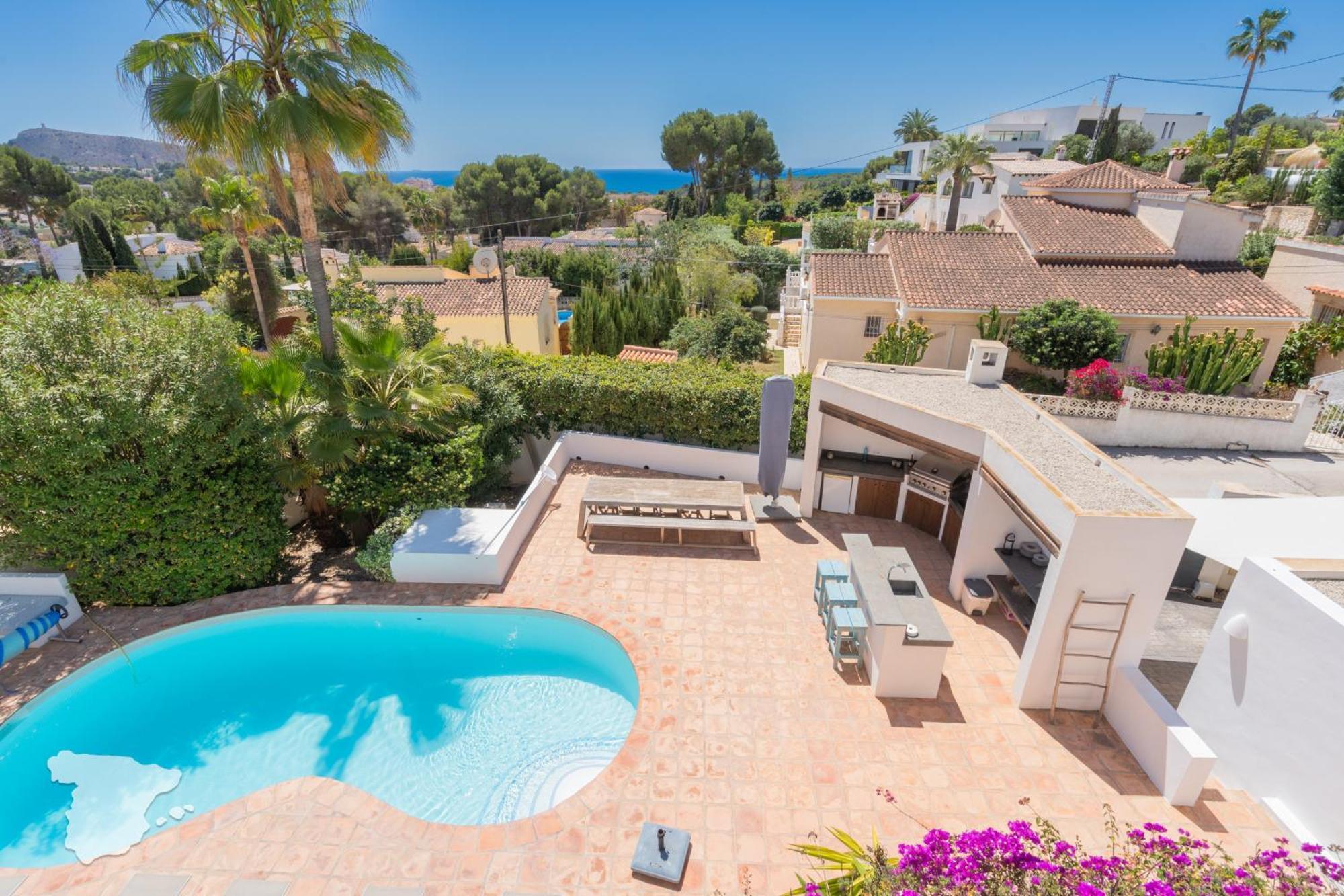 Costablancadreams Casa La Cereza In Moraira Vila Exterior foto